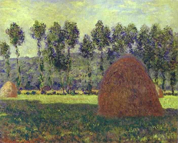 Claude Monet Haystack at Giverny